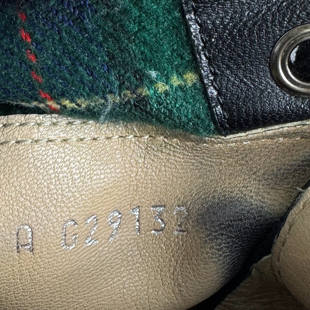 CHANEL Black Leather Women Combat Boots Made in Italy Marked as 40 - 10US - Picture 15 of 16